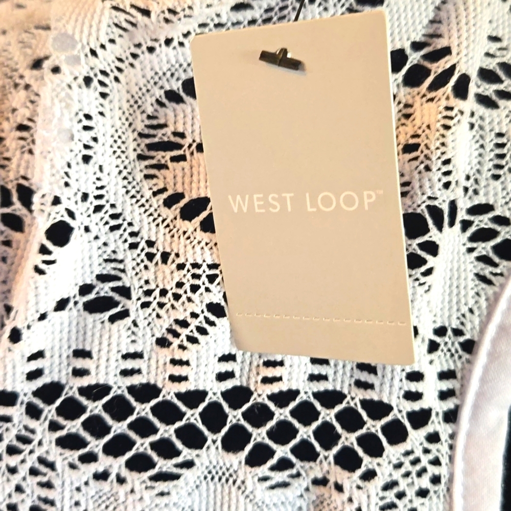 West Loop White Bathing Suit CoverUp - Picture 8 of 8